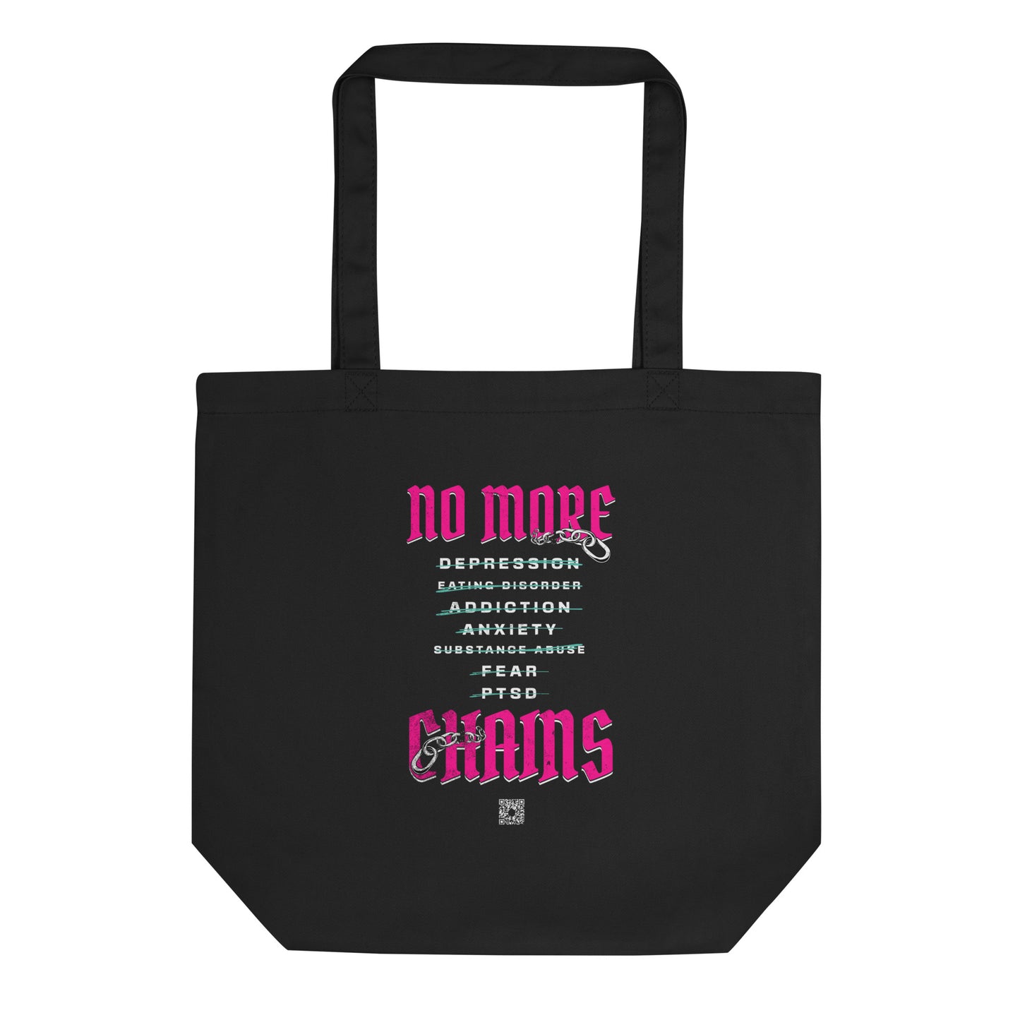 Eco Tote Bag (I AM FREE in pink)