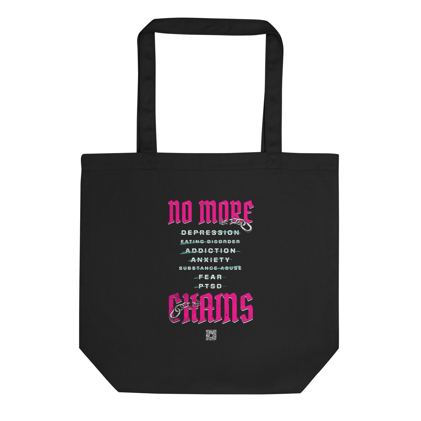 Eco Tote Bag (I AM FREE in pink)