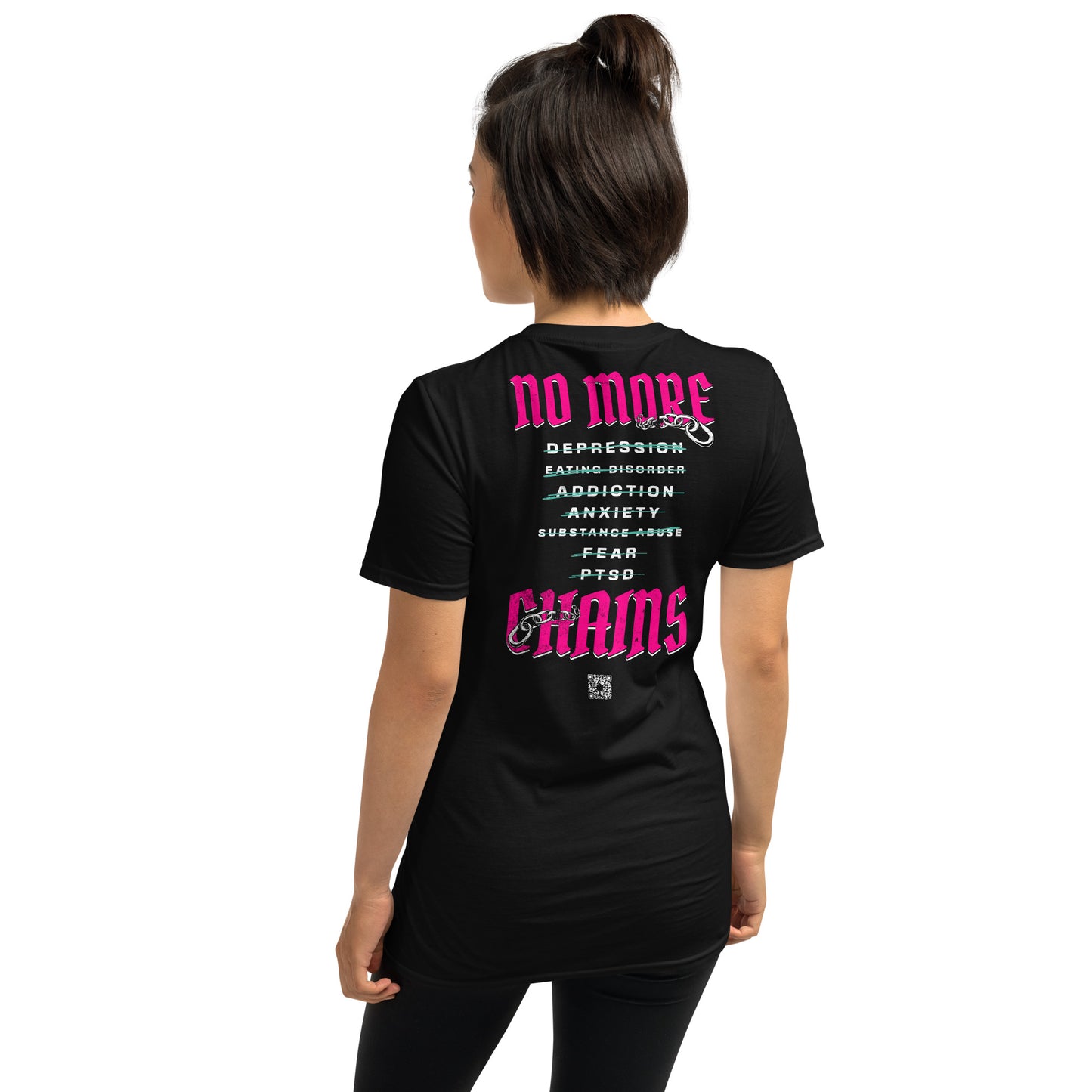 Short-Sleeve Unisex T-Shirt (I AM FREE in Pink)