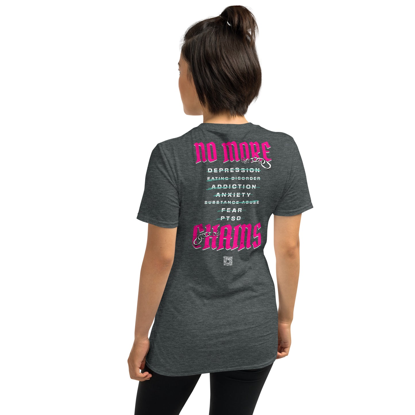 Short-Sleeve Unisex T-Shirt (I AM FREE in Pink)