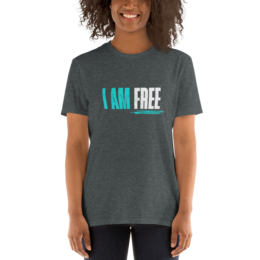 Short-Sleeve Unisex T-Shirt (I AM FREE)