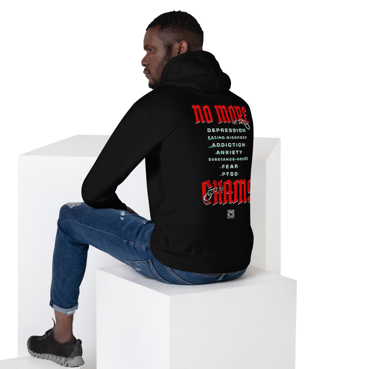 I AM FREE (Red) Unisex Hoodie