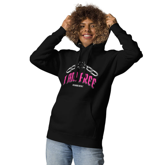 I AM FREE (Pink) Unisex Hoodie