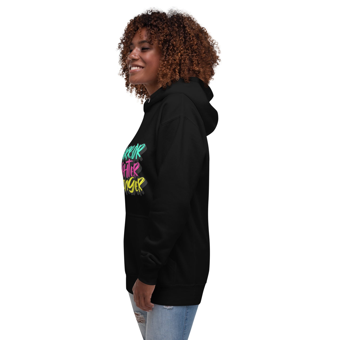 Warrior, Fighter, Stronger Unisex Hoodie