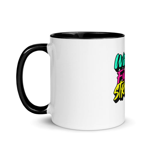 Warrior, Fighter, Stronger Mug with Color Inside